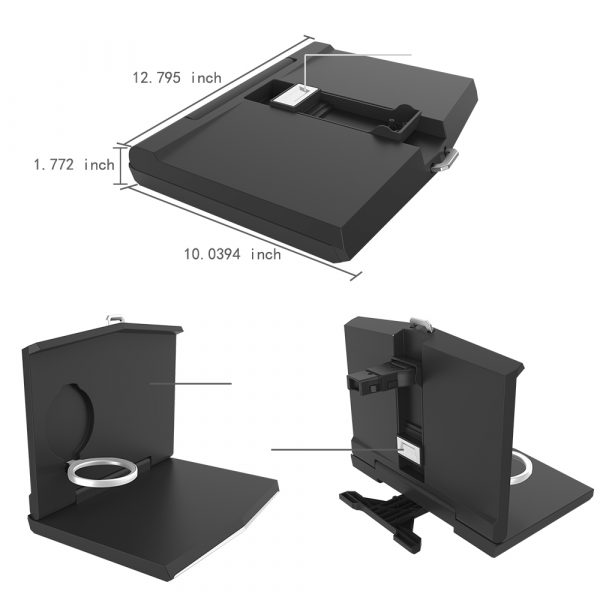 Car Laptop Mount, Foldable Vehicle Backseat Ipad Stand Holder for Kids